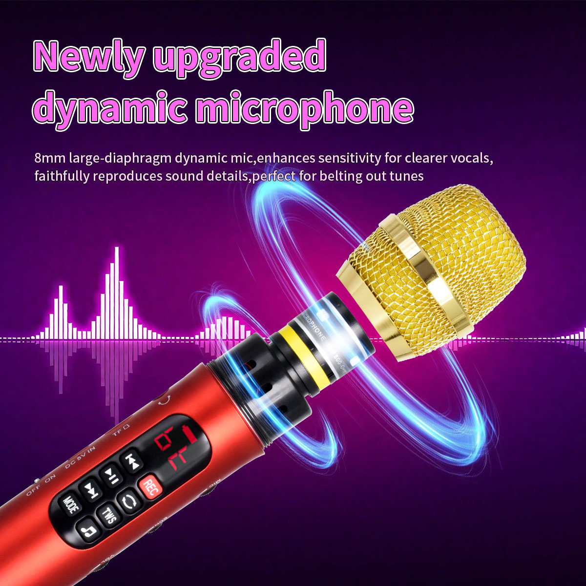 1 Piece of 28cm 25W/Pc Karaoke - Speaker Kit recension och pris