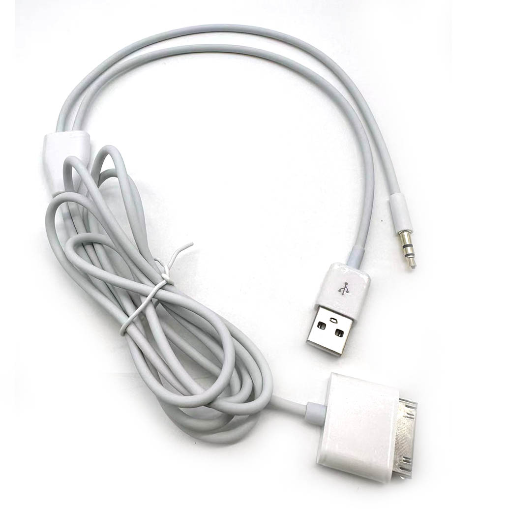 1pcs 30Pin to 3.5mm Car AUX Au - Audio Jumper Wire recension och pris