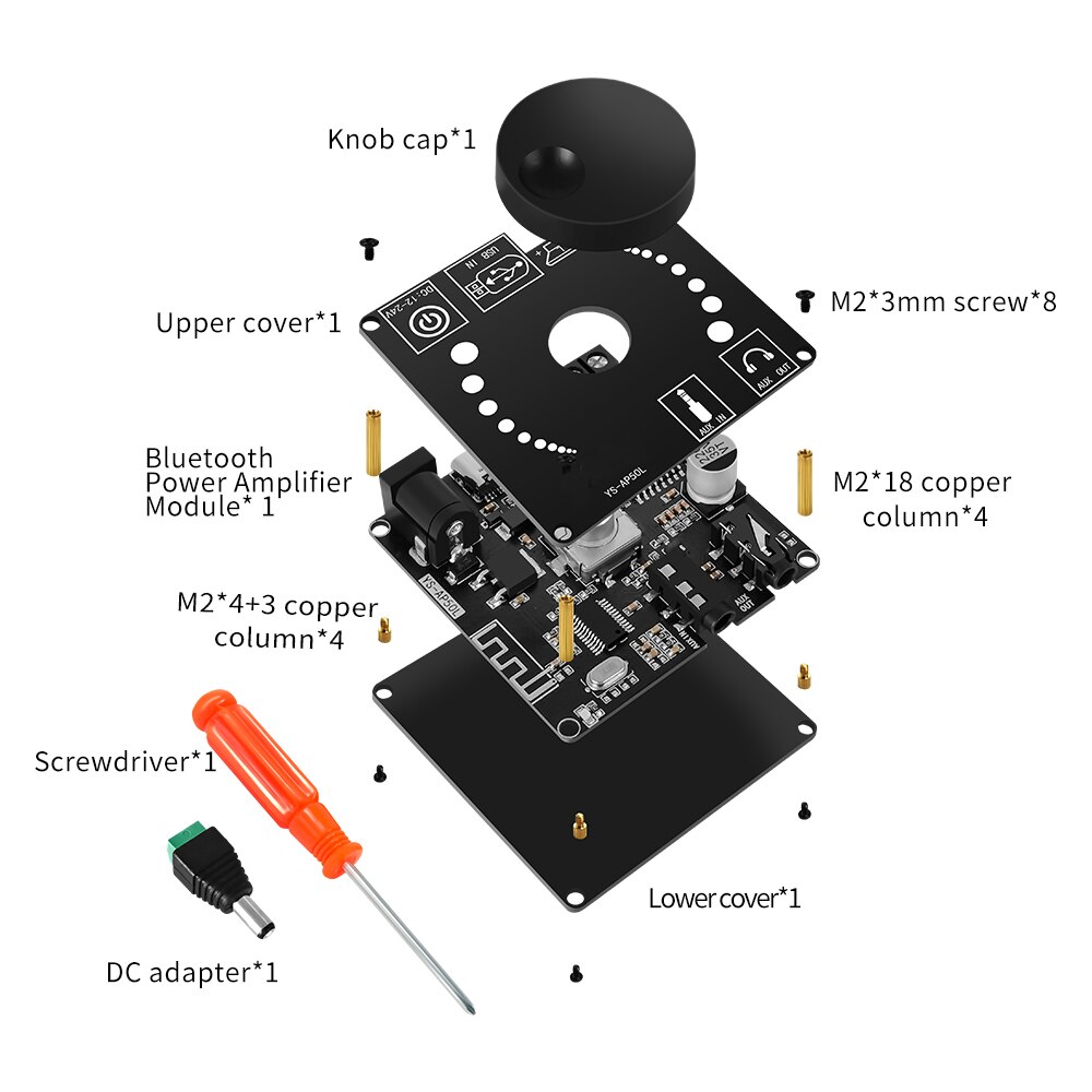 Power Amplifier Board Stereo D - Hifi Amplifier Board recension och pris