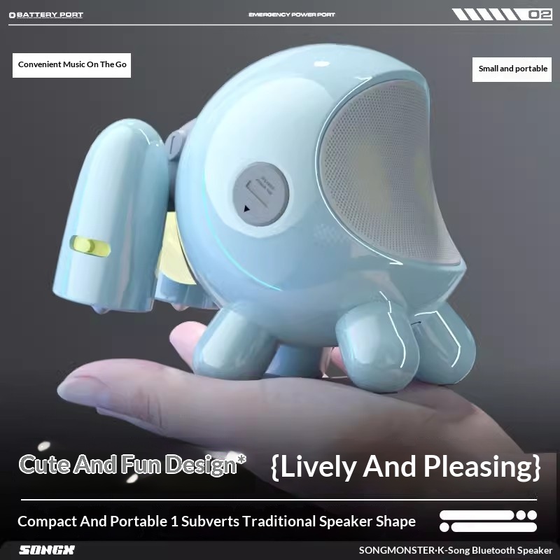 SONGX SONGMONSTER Cute Robot K - Full Range Speaker recension och pris